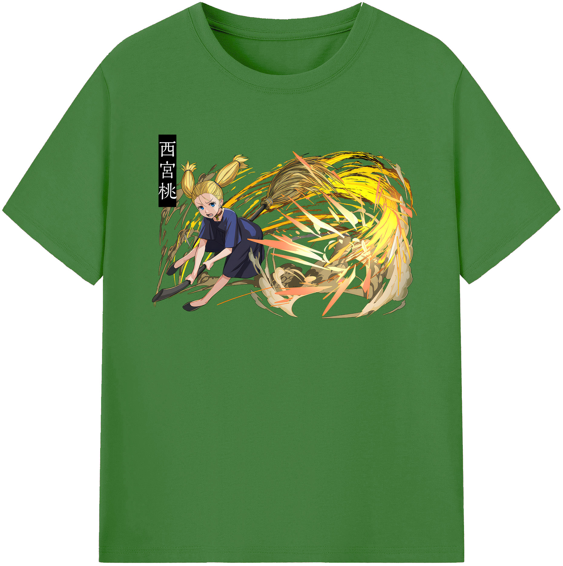 （画像用） 呪術廻戦 Jujutsu Kaisen レディースカジュアルプリントTシャツ（綿100％）